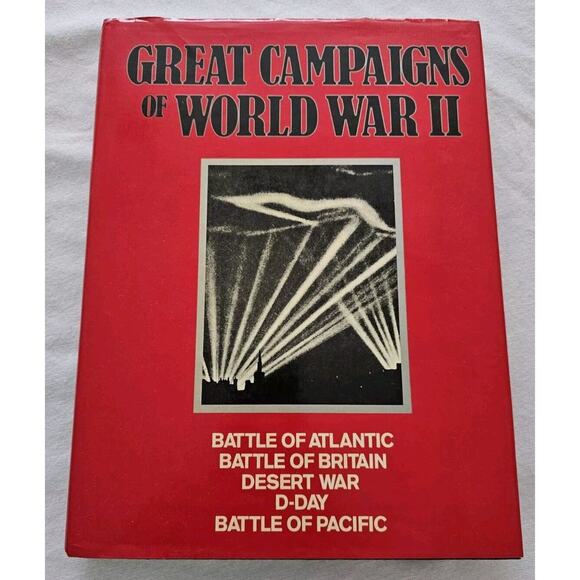 Great Campaigns of World War II edited by JB Davies Military History HC - Picture 1 of 6